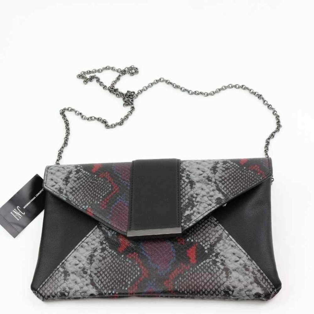 INC Luci Clutch Women One Size Multi Snake NEW Envelope Crossbody Bag